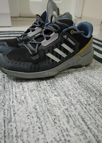 Gri Erkek Outdoor Spor Ayakkabısı Tokalı - Görsel 3