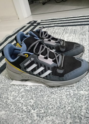 Gri Erkek Outdoor Spor Ayakkabısı Tokalı - Görsel 2