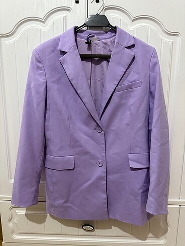 H&M Mor blazer ceket