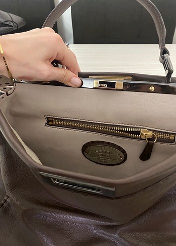 Klasik Şıklık Deri Kadın Çanta - Görsel 4