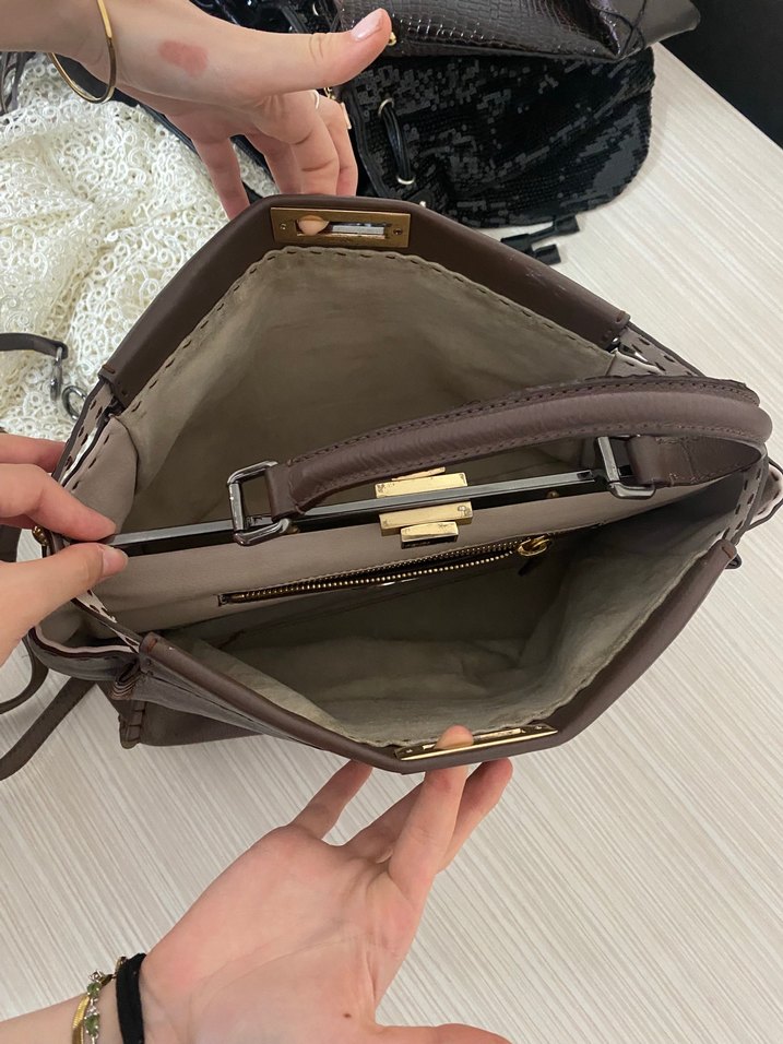 Klasik Şıklık Deri Kadın Çanta - Görsel 5