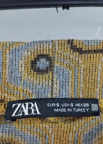 s Beden Bej Desenli Uzun Kadın Etek