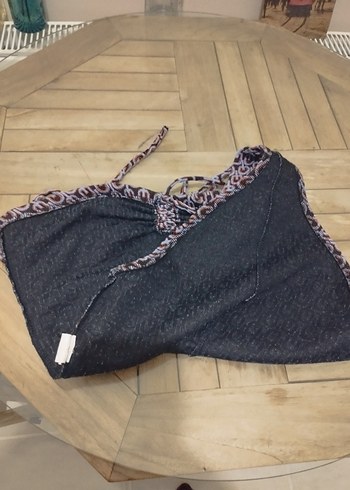 Desenli Bohem Tarzı Kadın Mayo - Görsel 4