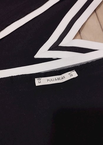 Siyah Çizgili İnce Askılı Kadın Mayo - Görsel 3