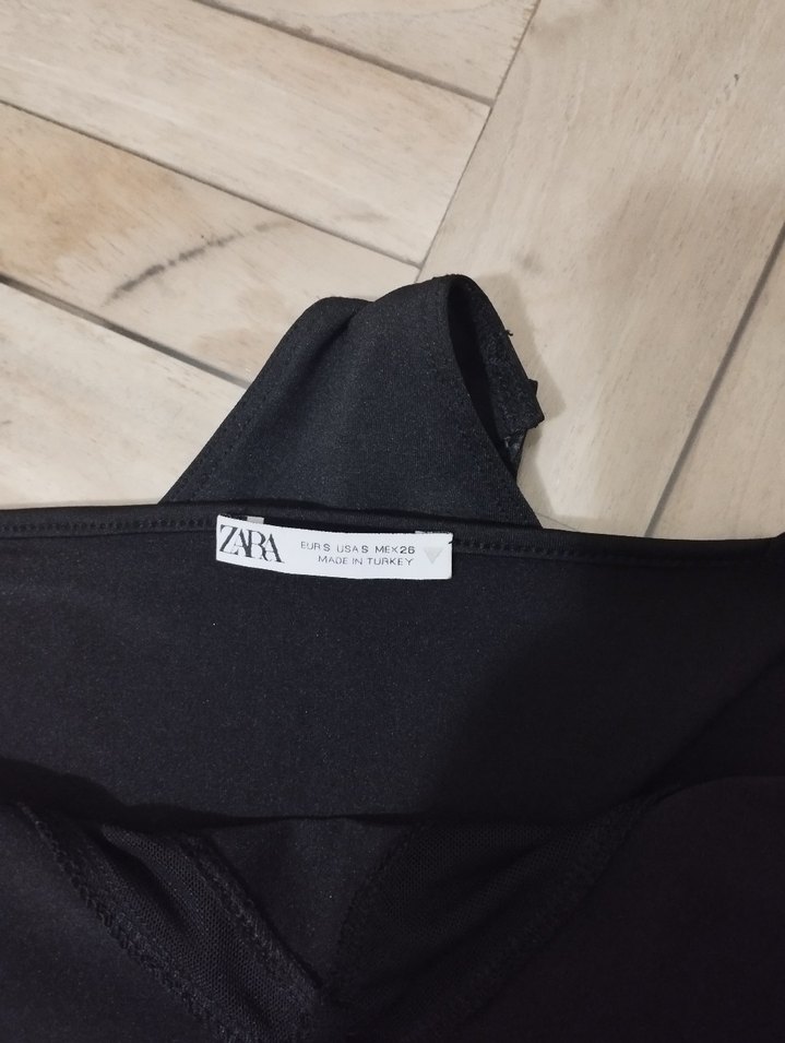 Siyah İnce Askılı Kadın Mayo - Görsel 3