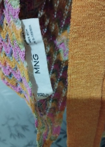 Bohem Tarzı Çok Renkli Straplez bayan Pançosu - Görsel 3