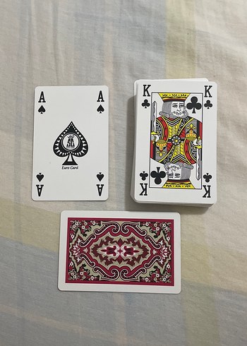 Beyaz Oyun Kartları Seti