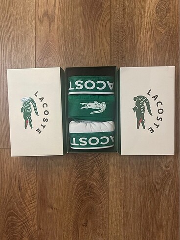 Lacoste 3?lü LCS Erkek boxer