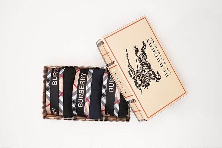 Burberry 3?lü BRB Erkek boxer