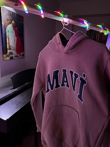 Mavi Sweatshirt Kadın
