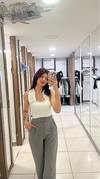 Diğer Beyaz bluz