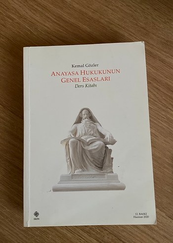Anayasa Hukukunun Genel Esasları Ders Kitabı
