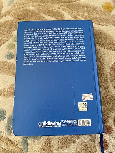 Milletler arası özel hukuk kitabı Sibel Özel hocaya ait.