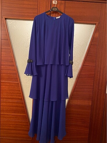 Saks mavisi abiye - Görsel 5