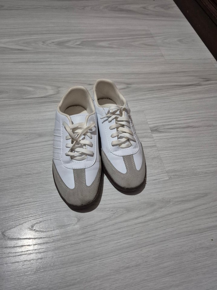 Beyaz Gri Kadın Spor Ayakkabı - Görsel 2