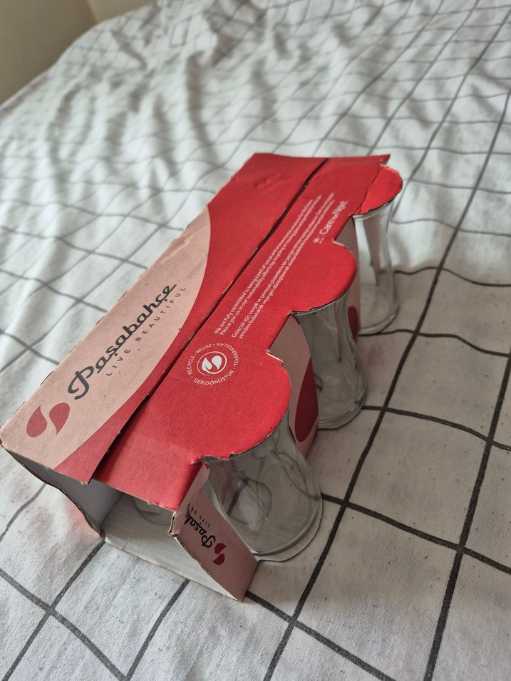 paşabahçe altılı çay bardağı seti - Görsel 2