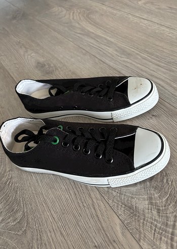 38 Beden Benetton Siyah Kadın Spor Ayakkabı