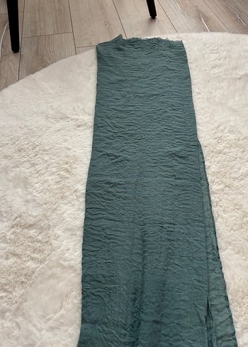 bambu turkuaz şal - Görsel 2
