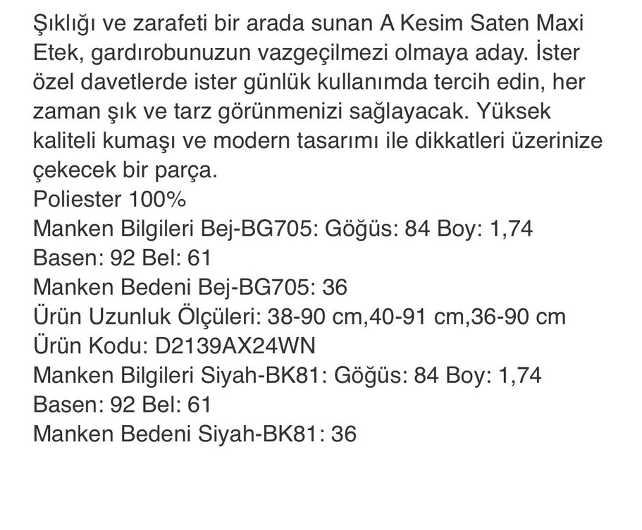 Siyah Pilili Uzun Keten Etek - Görsel 5