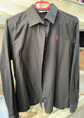 U.S. Polo Assn. siyah gömlek - Görsel 2