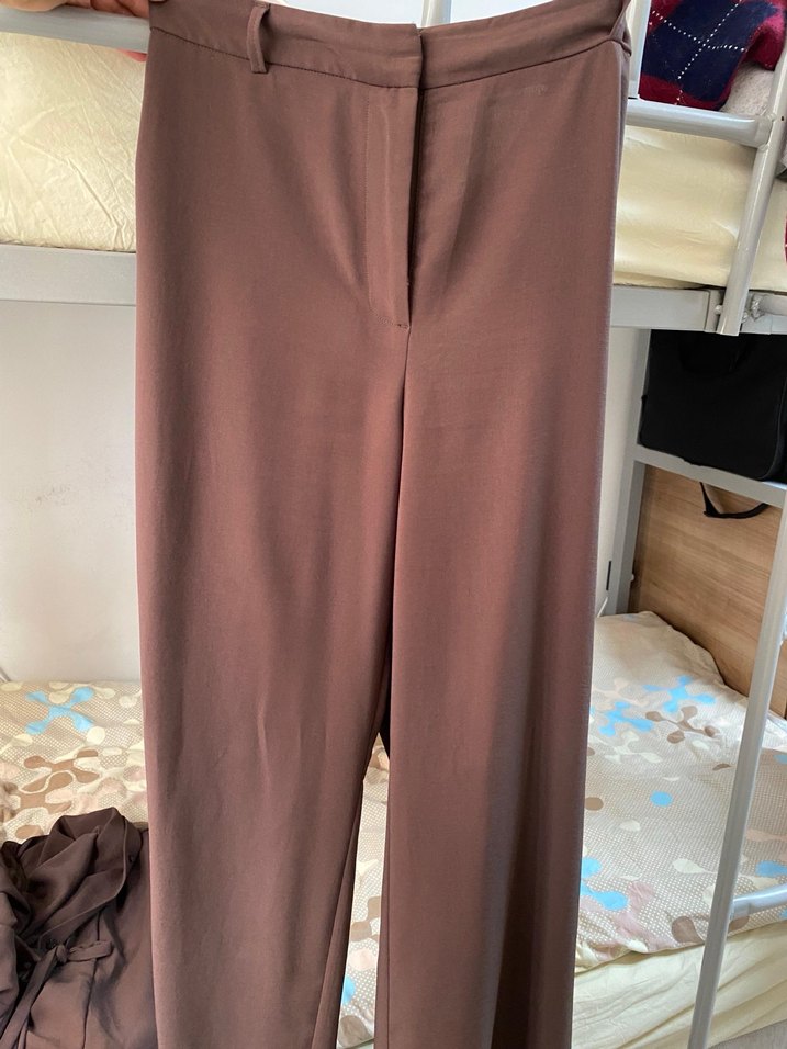 Kadın Uzun Kahverengi Takım - Görsel 2