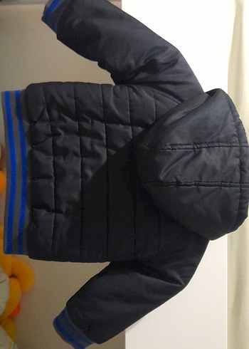 Erkek Çocuk Renkli Fermuarlı mont ceket - Görsel 4