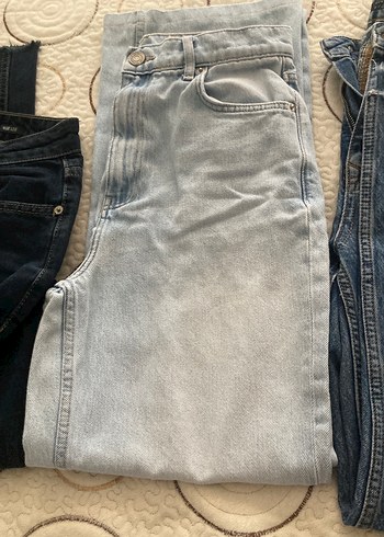 28 Beden gri Renk Gri Kadın Denim Midi Boy Jean tane fiyatı