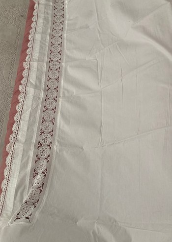 İşlemeli Beyaz ara takımı - Görsel 3