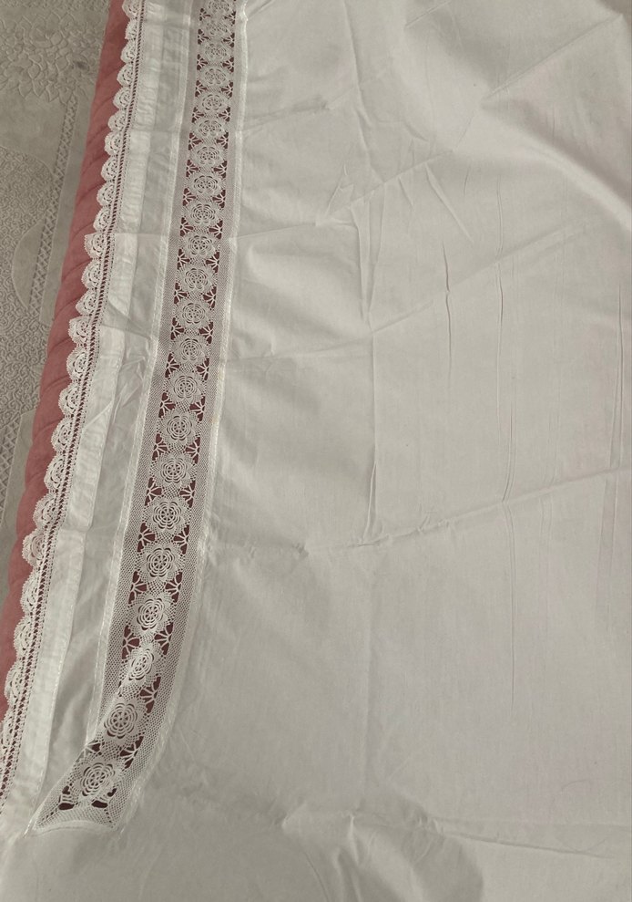İşlemeli Beyaz ara takımı - Görsel 3