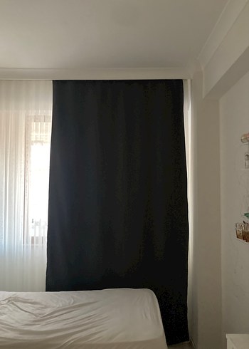 Modern Siyah Perde