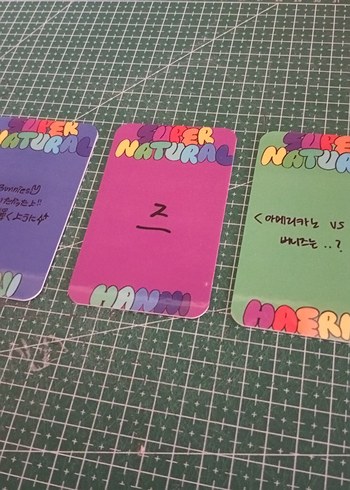 Super Natural 4'lü photocardlar - Görsel 4