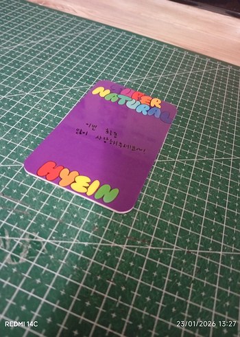 Hyeın photocard - Görsel 5