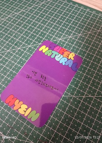 Hyeın photocard - Görsel 6