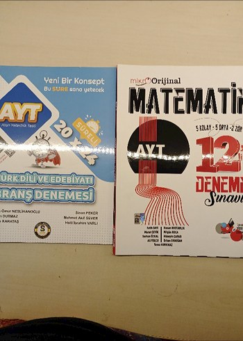 mikroOrijinal AYT Matematik 12 Deneme Sınavı