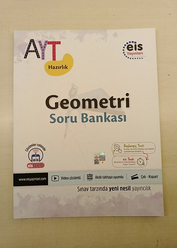 EİS Yayınları AYT Geometri Soru Bankası
