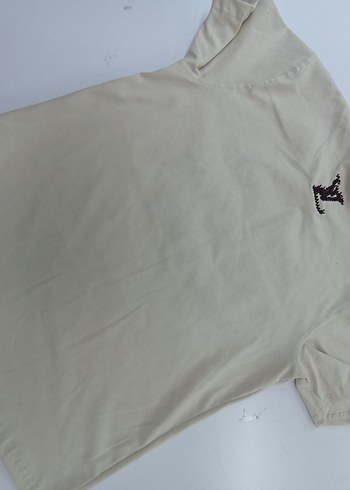 Bej Baskılı Erkek Tişört - Görsel 4