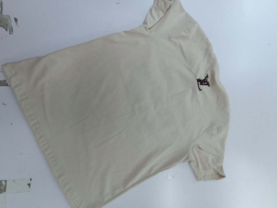 Bej Baskılı Erkek Tişört - Görsel 4