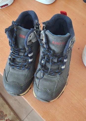 Gri Erkek Çocuk Street Wear Botları - Görsel 3