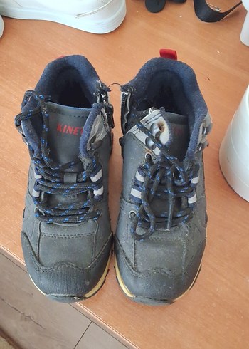 Gri Erkek Çocuk Street Wear Botları - Görsel 2