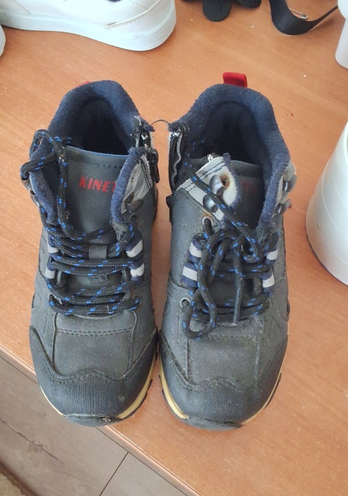 Gri Erkek Çocuk Street Wear Botları - Görsel 2