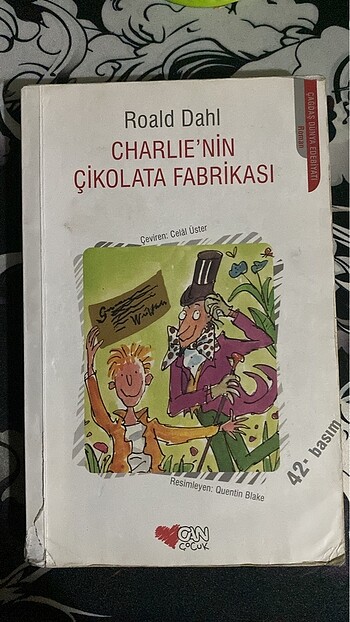 Charlie?nin çikolata fabrikası okuma kitabı