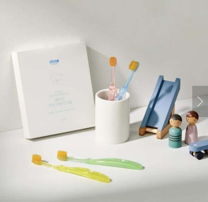 Atomy Kore Renkli Şeffaf Diş Fırçası Seti - Görsel 2