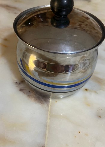  Beden Parlak Mavi Çizgili Çelik şekerlik