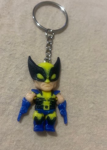 Sarı Renkli Disney Wolverine 3D Anahtarlık - Görsel 2