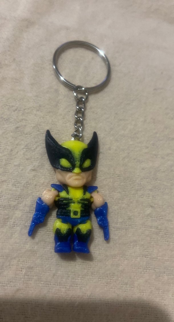 Sarı Renkli Disney Wolverine 3D Anahtarlık - Görsel 2