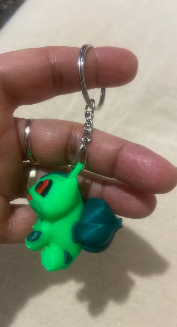 Bulbasaur 3D Anahtarlık - Görsel 3