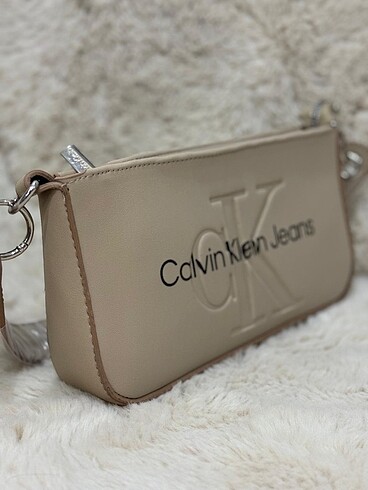 Calvin Klein Calvin Klein Taş Rengi Kol Çantası