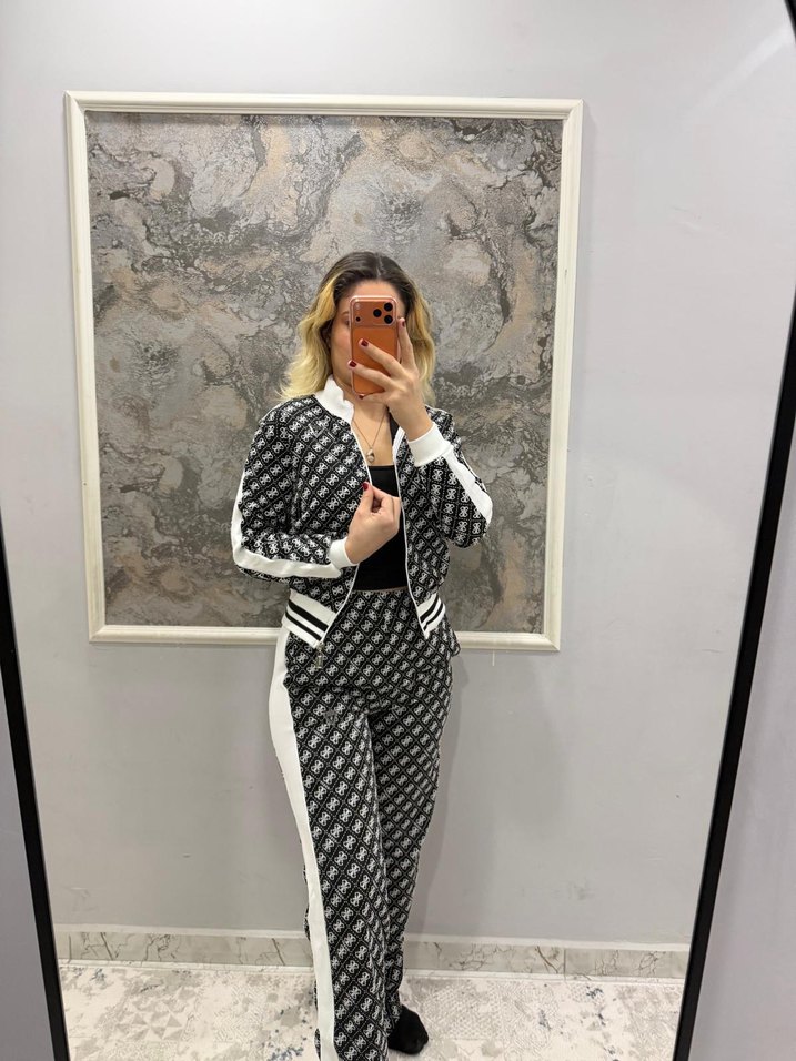 Yılan Desenli Kadın Eşofman Takımı - Görsel 2