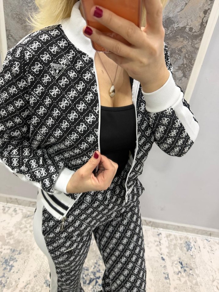 Yılan Desenli Kadın Eşofman Takımı - Görsel 3