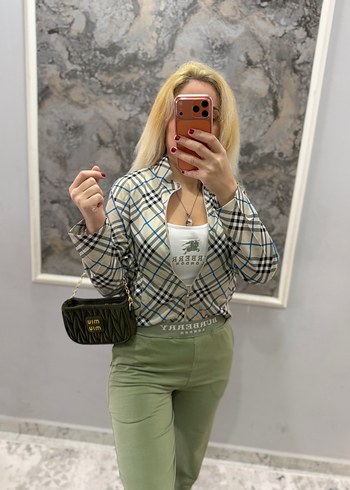 Yeşil Mini Bağlamalı Uzun Kollu Streetwear Takım - Görsel 7